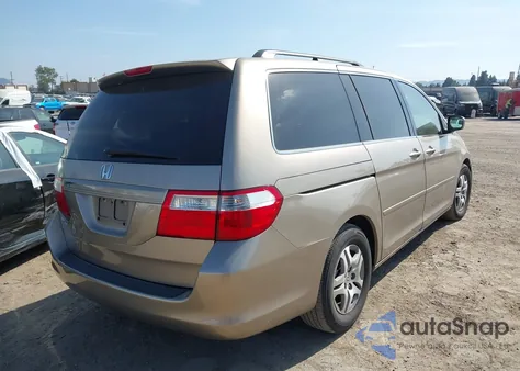 2006 Honda Odyssey Ex-L из США, поврежденный, VIN 5FNRL38746B004032
